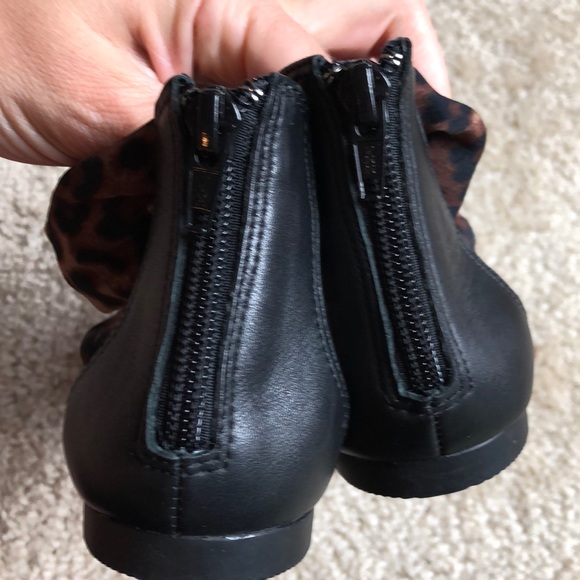 New! Alex Marie Leopard brown black flat sandal size 7 shoe - Picture 5 of 6